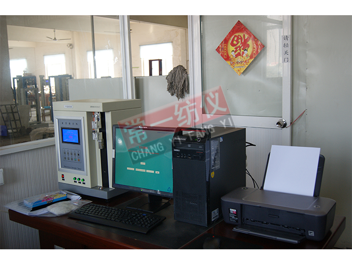 YG004电子单纤维强力机（气动夹持）